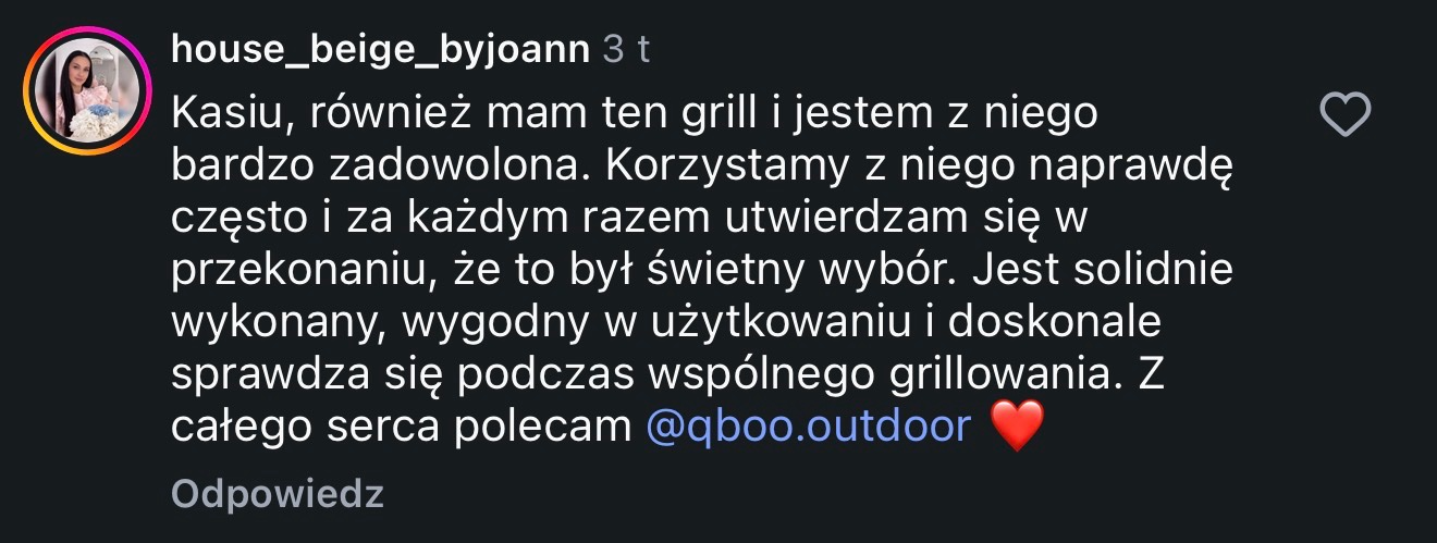 Opinia klienta o kuchni ogrodowej OVO (10)
