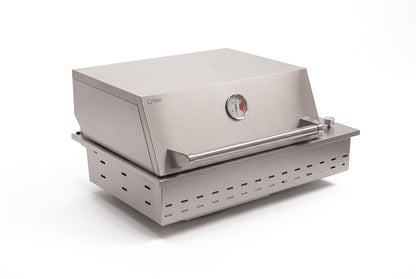 OVO Grill 3B built-in gas grill in brushed stainless steel - studio render