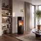 Cozo FLOGS next to a stone wall and an olive tree in a living room – interior visualisation