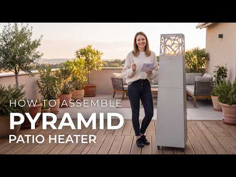 How to Assemble the Pyramid Patio Heater by Planika - Step-by-Step Guide