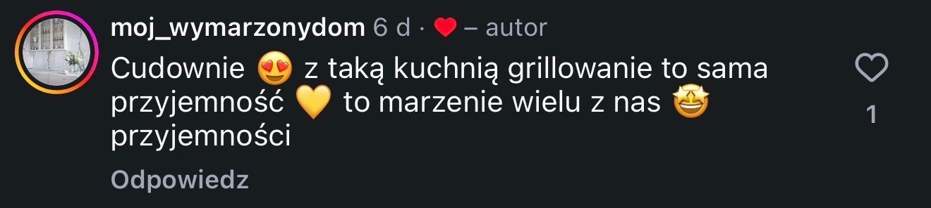Opinia klienta o kuchni ogrodowej OVO (2)
